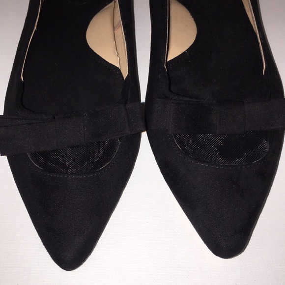 Lane Bryant Black Bowtie Flats - Picture 2 of 5